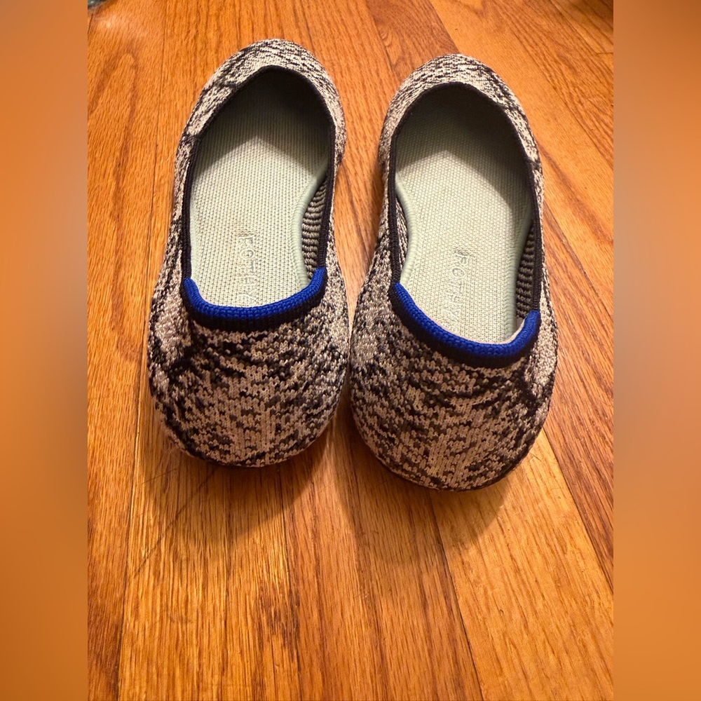 Rothy's The Flat Round Toe Knit Python Ballet Sho… - image 6